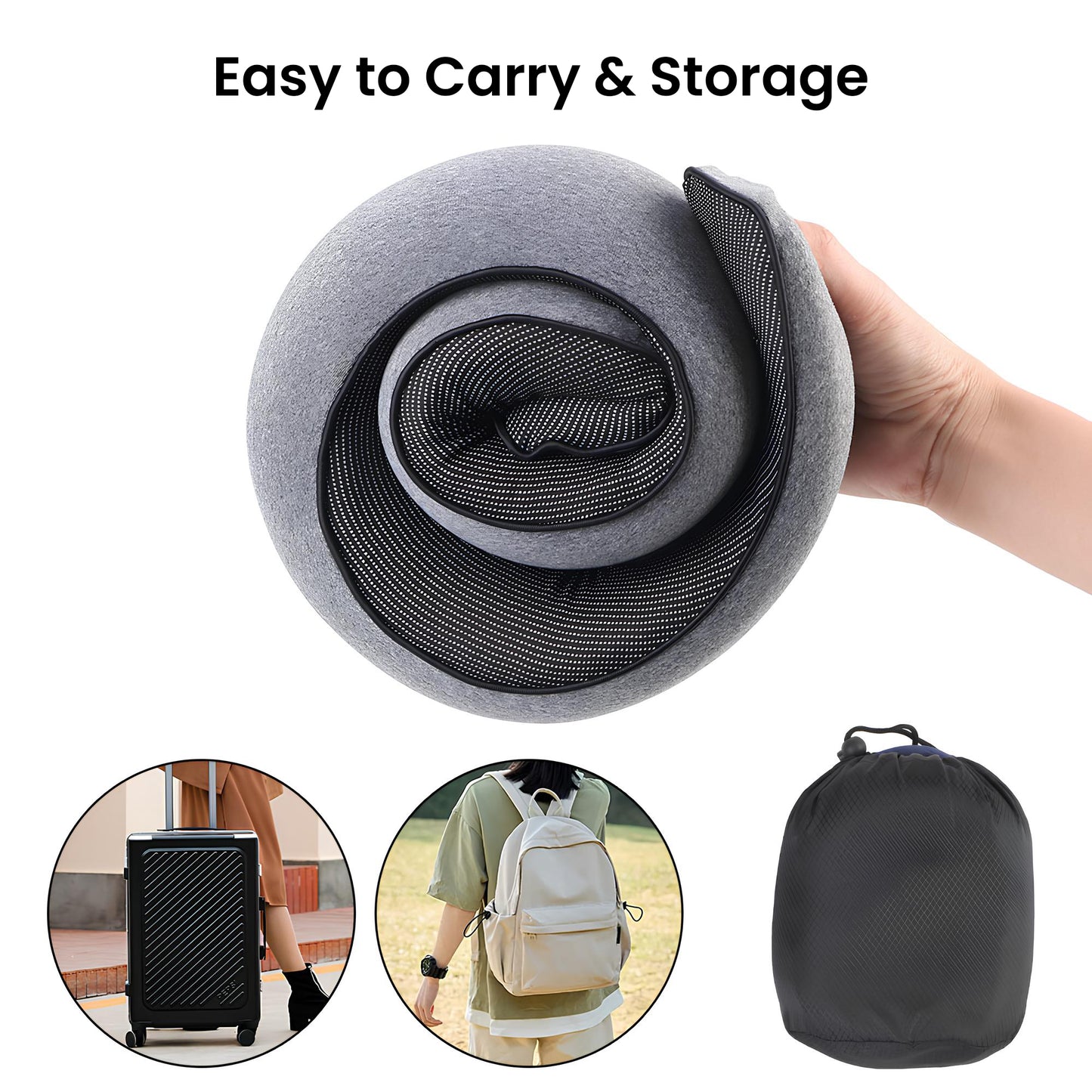 CushPal Travel Pillow